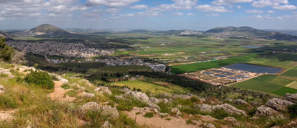 Mt. Tabor and the Jezreel Valley